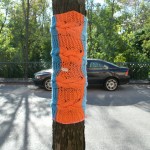 Fall Yarn Bomb