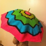 Hand-Knitted Umbrella