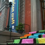 Yarn Bombing the Smithsonian Renwick Museum, DC